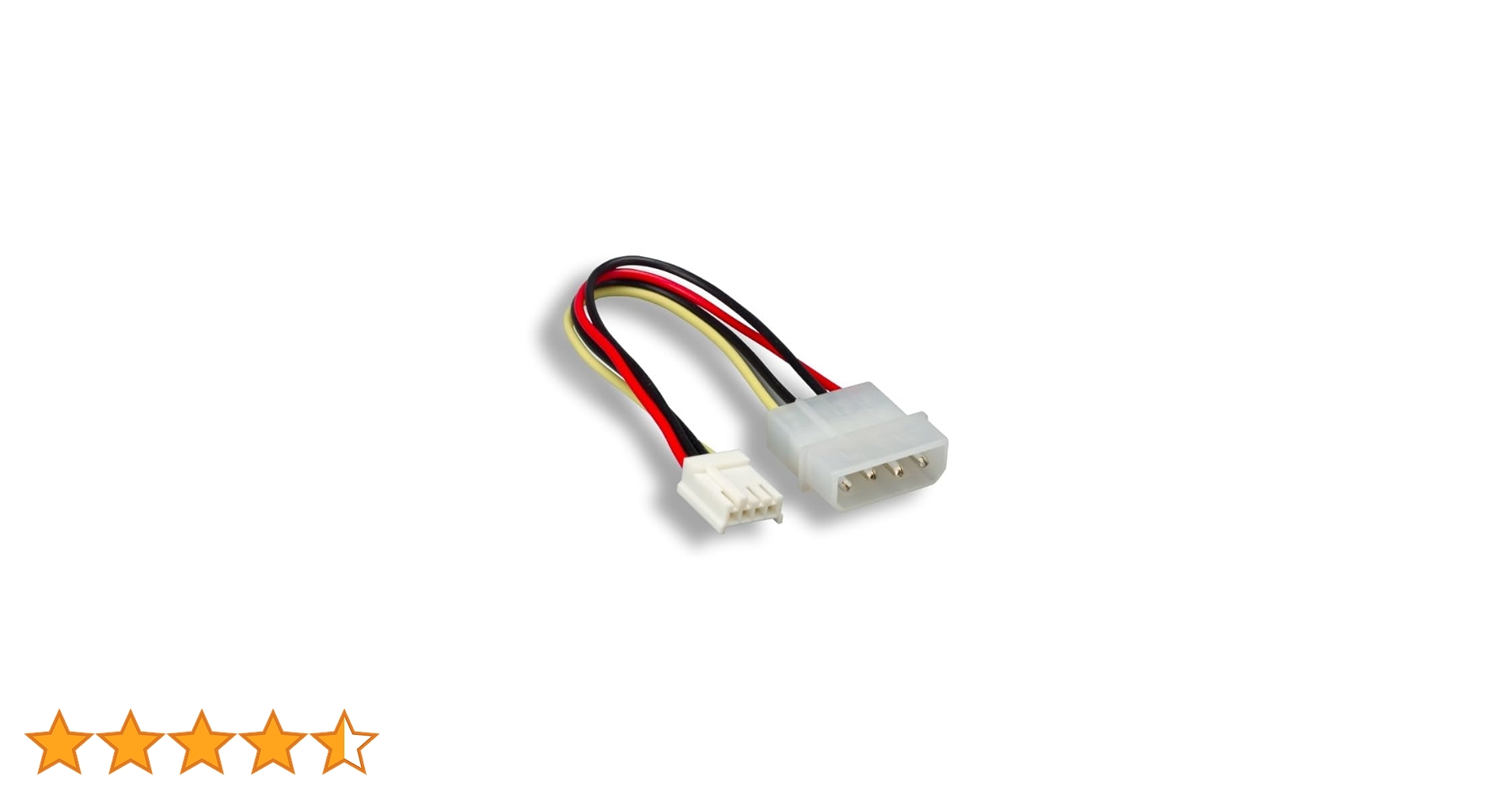 Amazon.co.jp: KENTEK 6インチ 6インチ 4ピン Molex 5.25 オス
